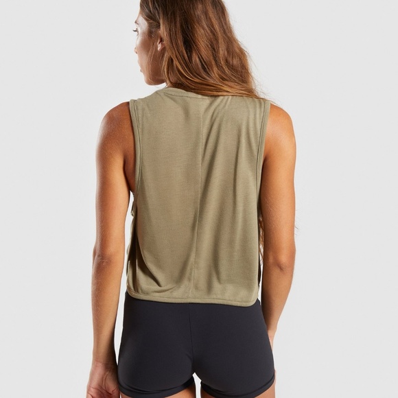 GYMSHARK | NWT Floral Graphic Tee Tank Top - Picture 5 of 6